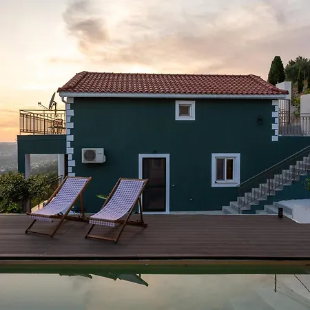 Trithea Seaview With Pool Quiet And Relaxing Villa Vlachata